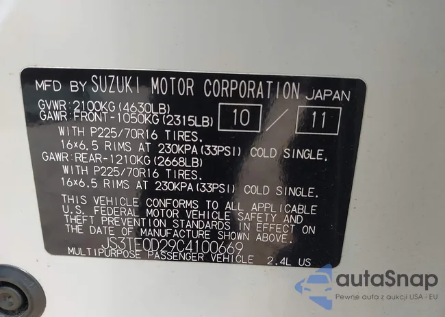 JS3TE0D29C4100669: 42693917