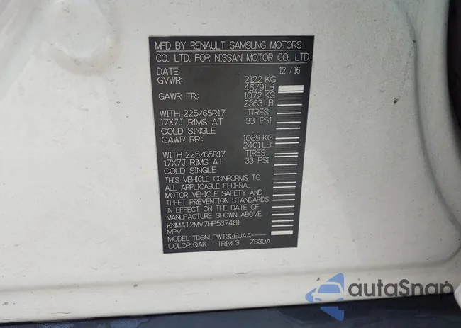 KNMAT2MV7HP537481: 42694131