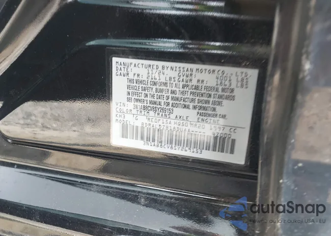 3N1AB8CV8SY269153: 42694143