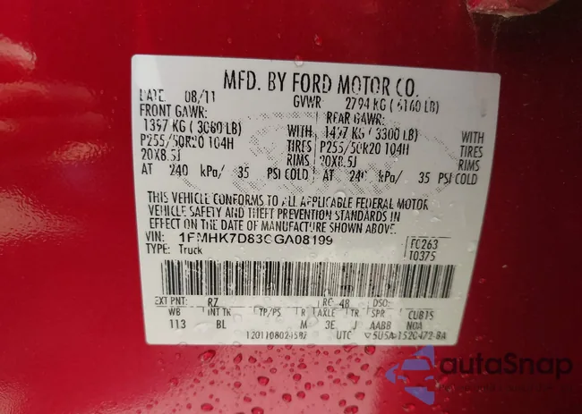 1FMHK7D83CGA08199: 42695395