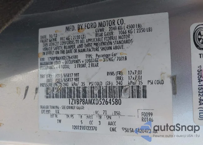 1ZVBP8AMXD5264580: 42695450