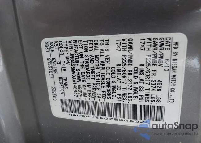 JN8AS5MV0AW148847: 42694876