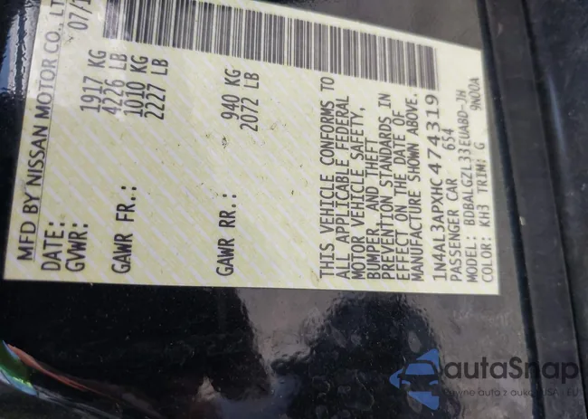 1N4AL3APXHC474319: 42695162