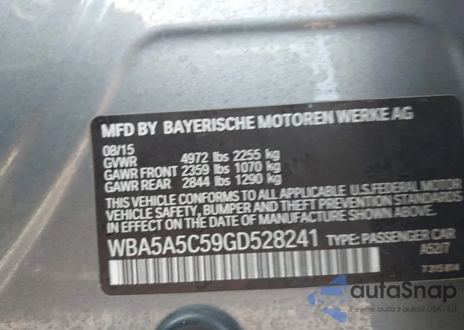 WBA5A5C59GD528241: 42695208