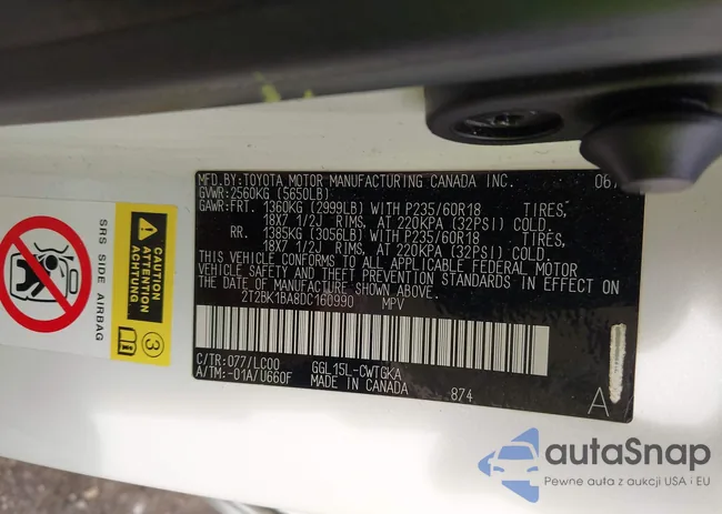 2T2BK1BA8DC160990: 42696318