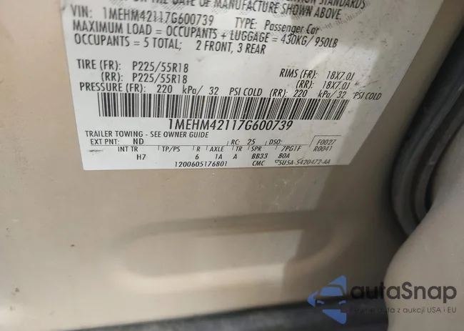 1MEHM42117G600739: 42696474