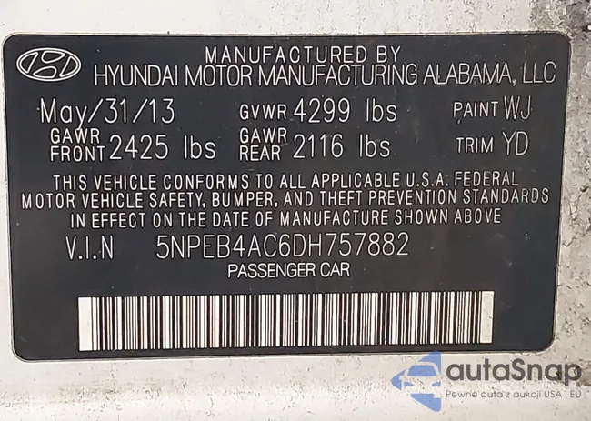 5NPEB4AC6DH757882: 42696516