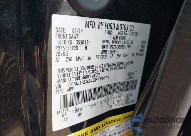 1FMJU2A54EEF66134: 42696707