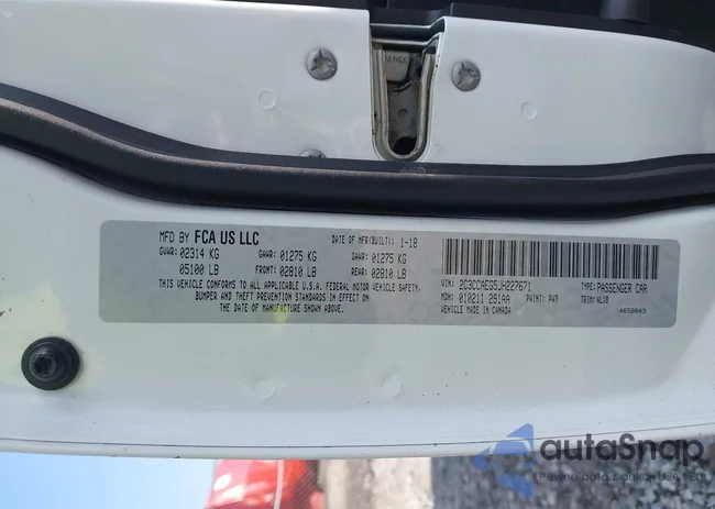 2C3CCAEG5JH227671: 42696154