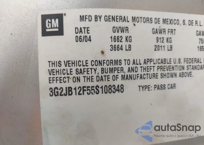 3G2JB12F55S108348: 42697331