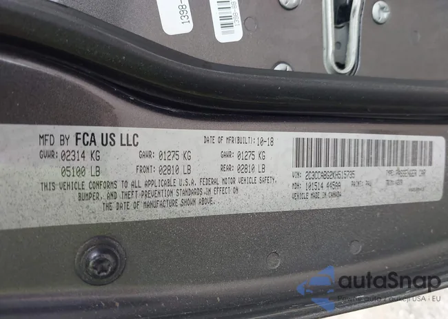 2C3CCABG2KH515735: 42697563