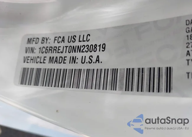 1C6RREJT0NN230819: 42696871