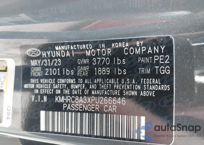 KMHRC8A3XPU266646: 42697214