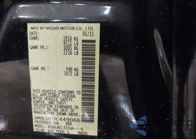 1N4AL3AP7FC449066: 42697247