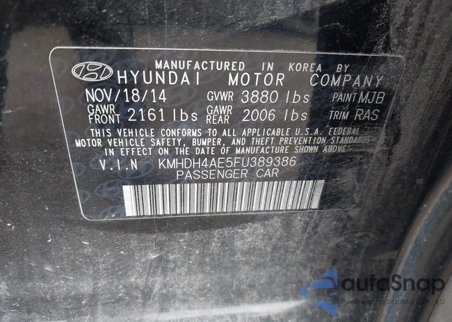 KMHDH4AE5FU389386: 42698479