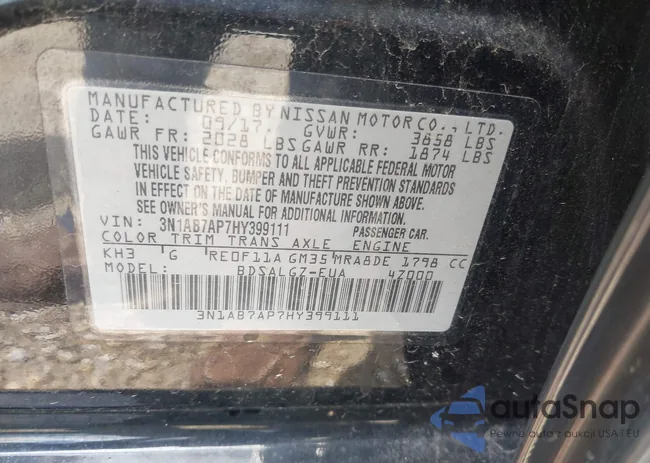 3N1AB7AP7HY399111: 42698546