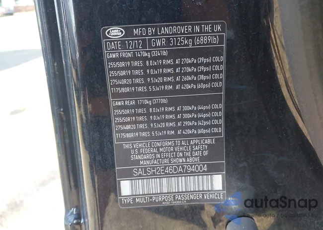 SALSH2E46DA794004: 42698580