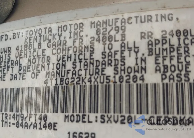 4T1BG22K4XU510204: 42698671