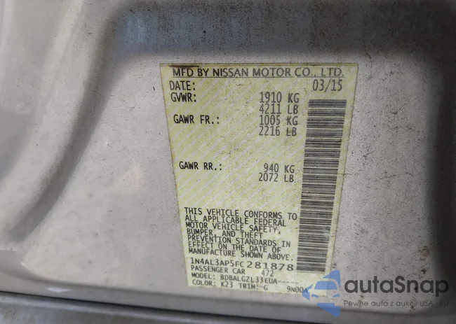 1N4AL3AP5FC281878: 42698753