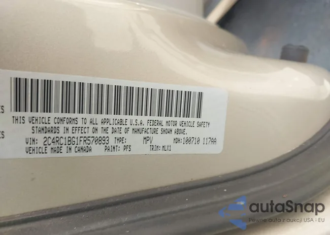 2C4RC1BG1FR570893: 42698059