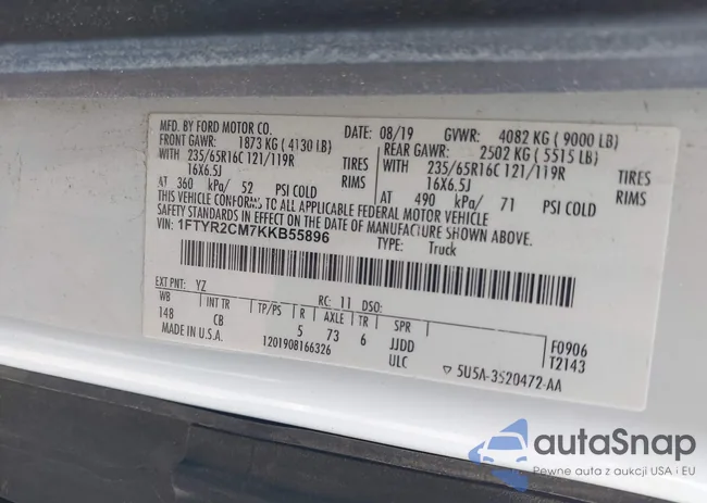 1FTYR2CM7KKB55896: 42699846