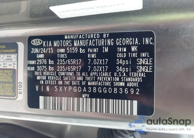 5XYPGDA38GG083692: 42699195