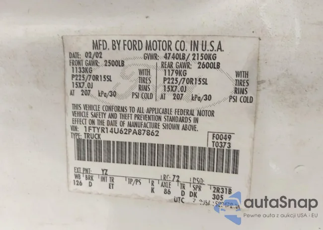 1FTYR14U62PA87862: 42700396