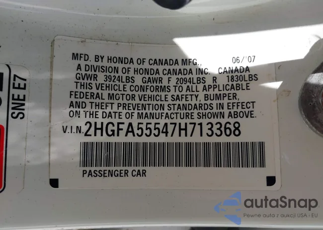 2HGFA55547H713368: 42700633