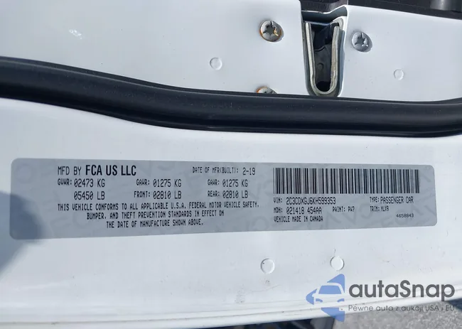 2C3CDXGJ6KH599353: 42701352