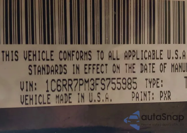 1C6RR7PM3FS755985: 42701426