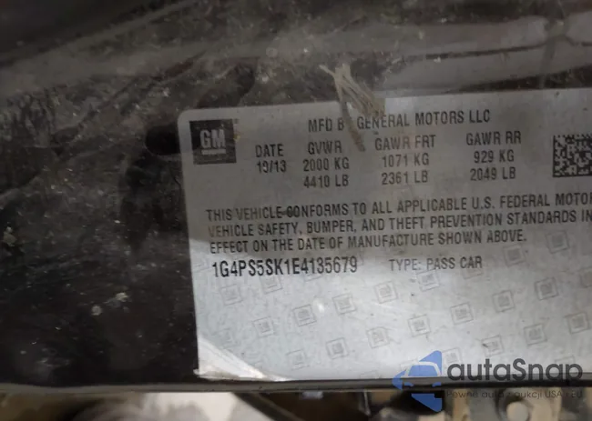 1G4PS5SK1E4135679: 42701565