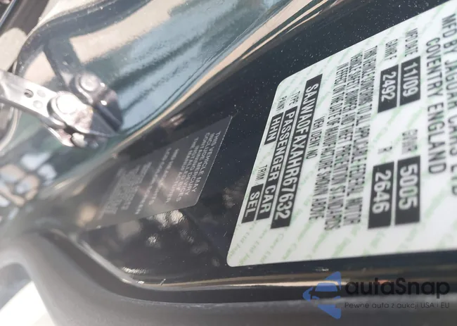 SAJWA0FAXAHR67632: 42702364