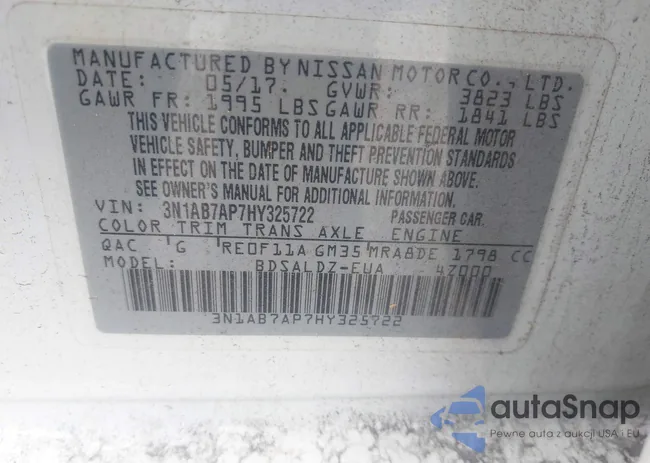 3N1AB7AP7HY325722: 42702634