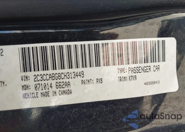 2C3CCABG8CH313449: 42702664