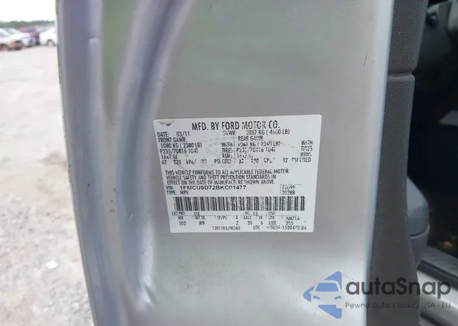 1FMCU9D72BKC01477: 42702010