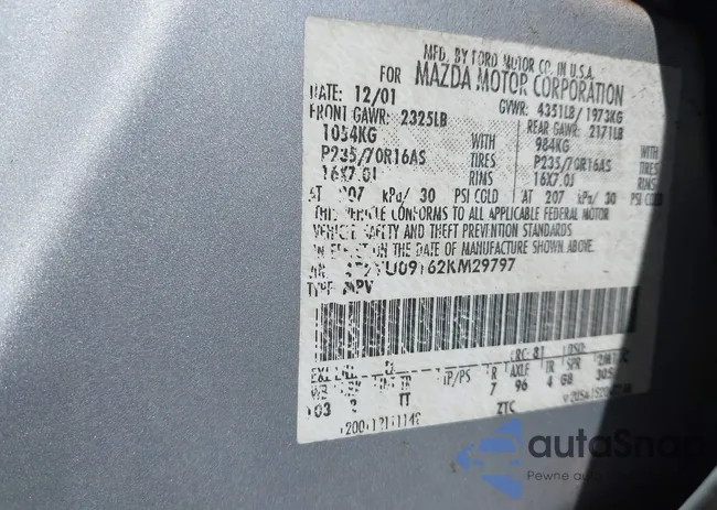 4F2YU09162KM29797: 42703327