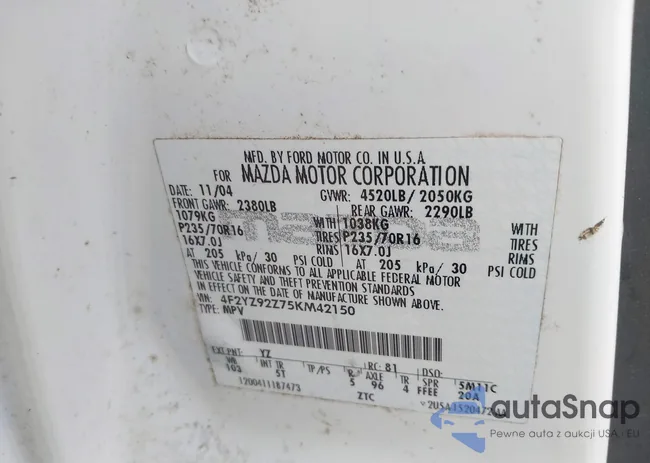 4F2YZ92Z75KM42150: 42703391