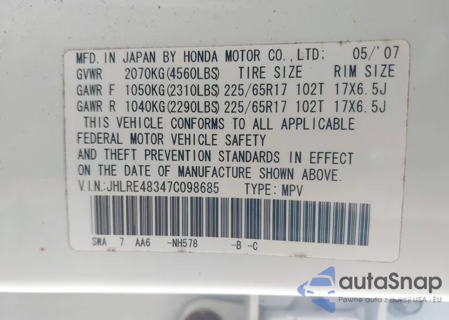 JHLRE48347C098685: 42703819