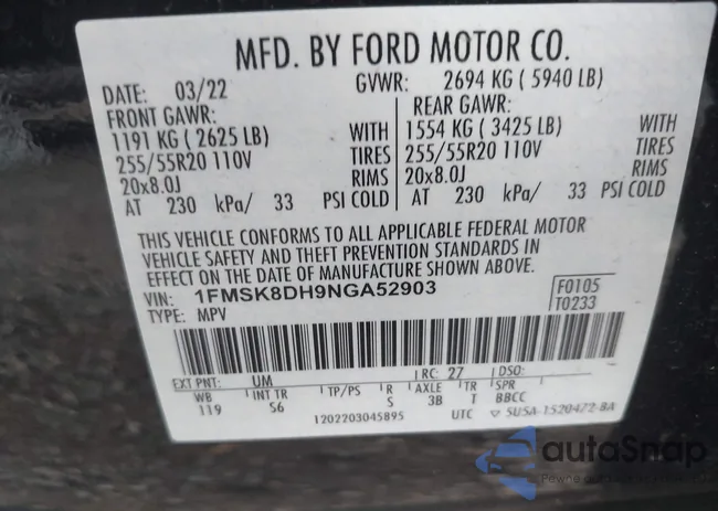 1FMSK8DH9NGA52903: 42704656
