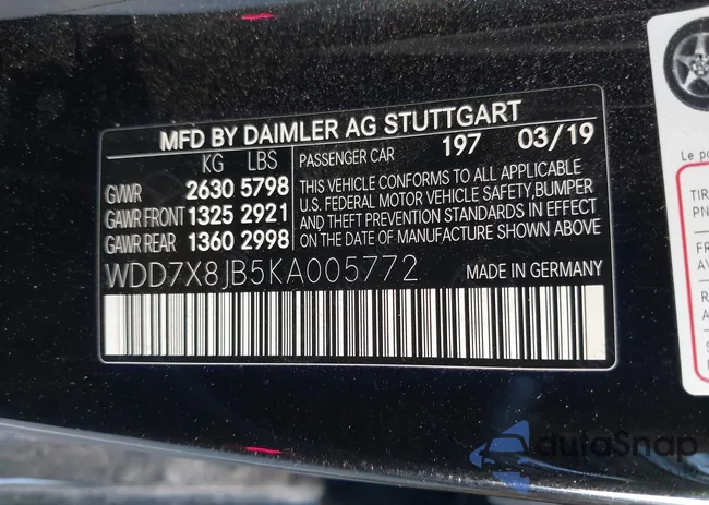 WDD7X8JB5KA005772: 42703853