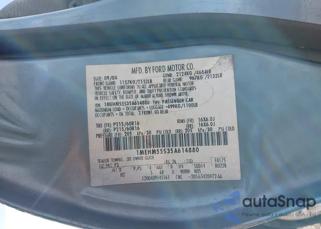 1MEHM55S35A614880: 42704012