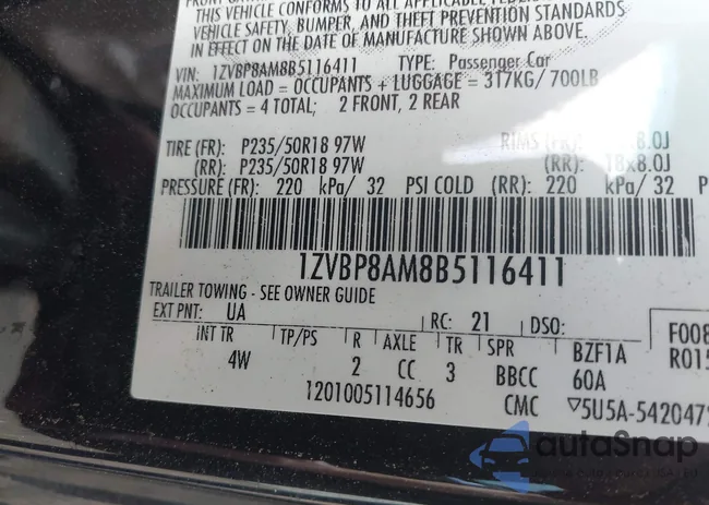 1ZVBP8AM8B5116411: 42705769