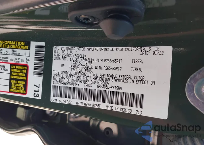 3TMCZ5AN8NM481548: 42706729