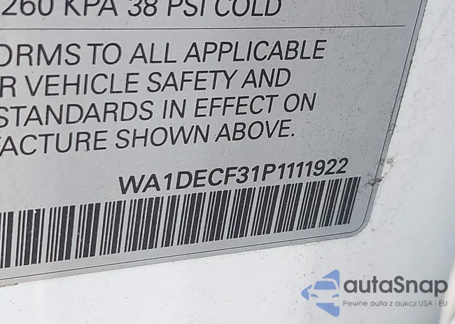 WA1DECF31P1111922: 42706050