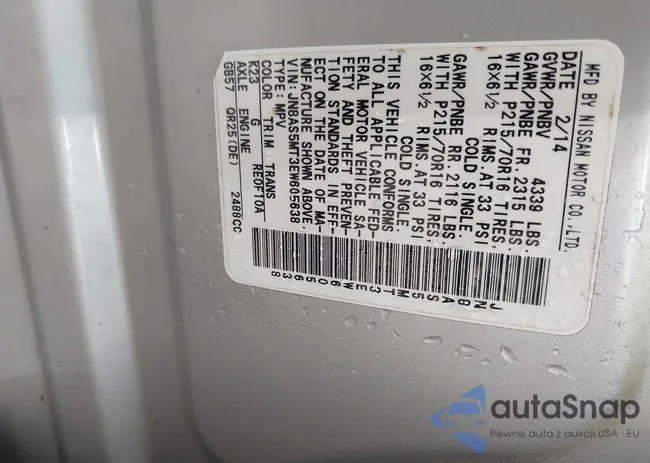 JN8AS5MT3EW605638: 42707697