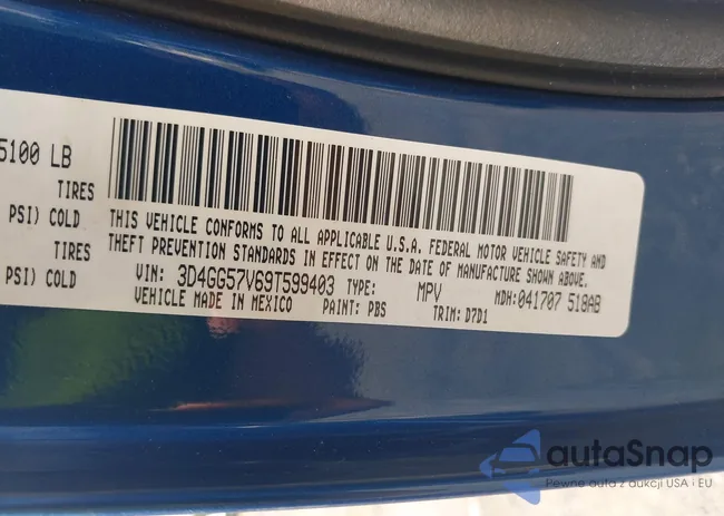 3D4GG57V69T599403: 42707721