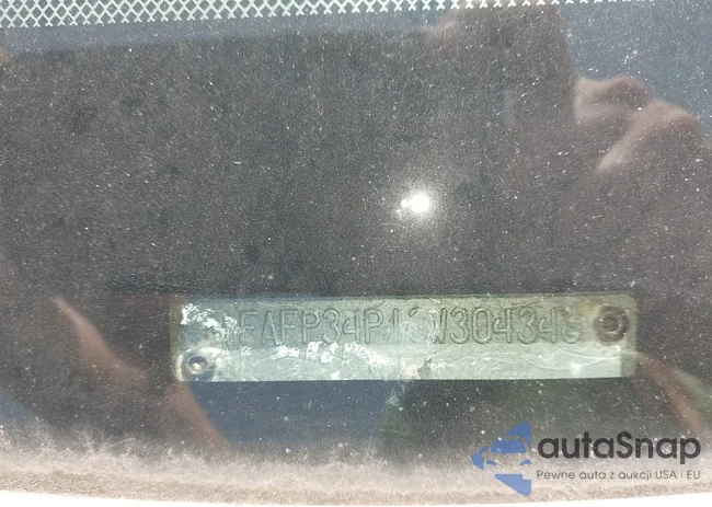 1FAFP34P13W304346: 42706827