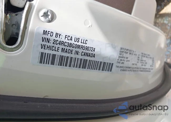 2C4RC3BG0MR590724: 42707029