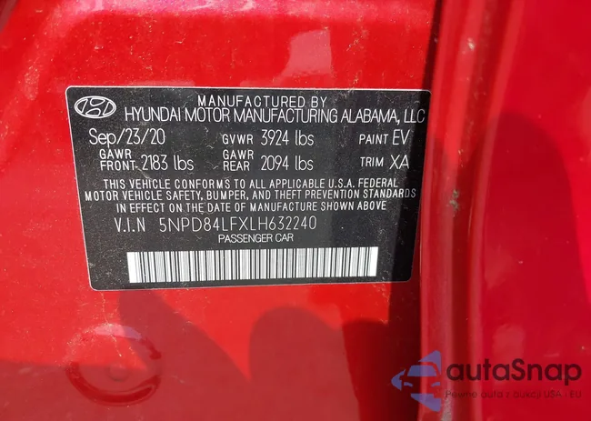 5NPD84LFXLH632240: 42708328