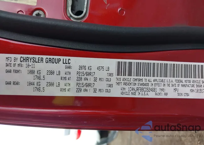 1C4NJRFB9CD524681: 42708329